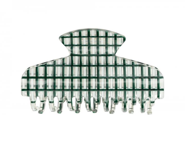 Klamra do w�os�w Invisibobble Clipstar L All Stars Country Club Crush - zielona w kratk�