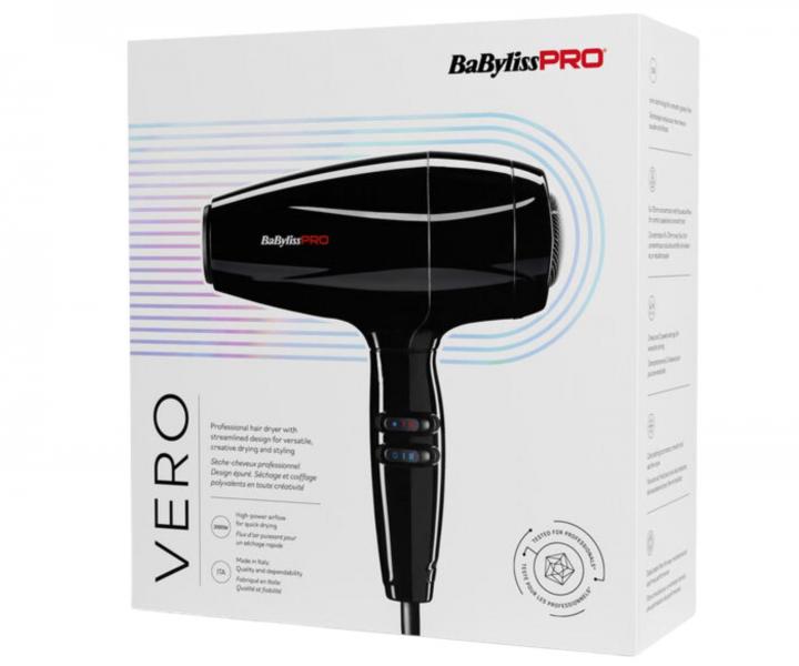 Profesjonalna suszarka do w�os�w BaByliss Pro Vero BAB6280E - 2000 W - czarna