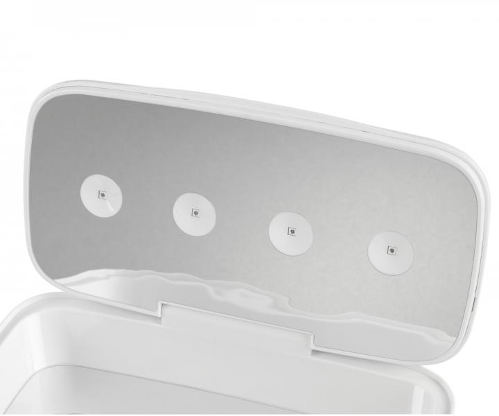 Sterylizator UV do narzdzi fryzjerskich i kosmetycznych oraz przedmiotw osobistych Sibel UV-C Cleaner - biay