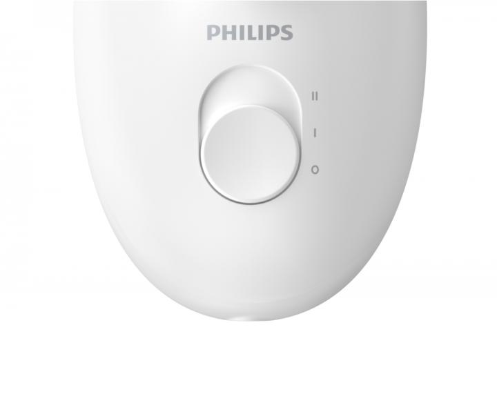 Depilator damski Philips Satinelle 2000 BRE225/00 - bia�o-fioletowy - rozpakowany, uszkodzone opakowanie
