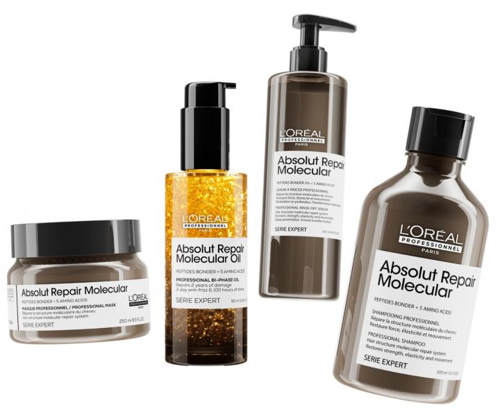 Seria do wosw zniszczonych Loral Professionnel Serie Expert Absolut Repair Molecular