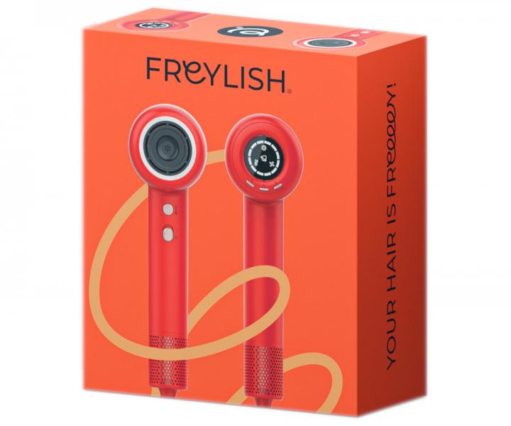 Profesjonalna suszarka do wosw z jonizacj Freylish Pro - 1600 W - pomaraczowa