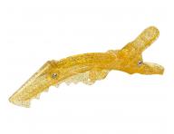 Klipsy do w�os�w Sibel Gator - 11 cm - 6 szt. - r�owe, ��te