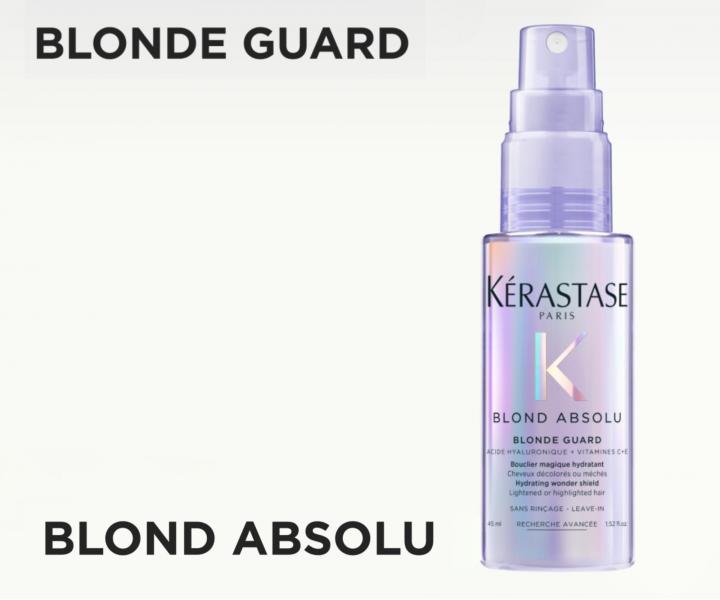 Piel�gnacja nawil�aj�ca bez sp�ukiwania do w�os�w blond i rozja�nianych K�rastase Blond Absolu Blonde Guard - 45 ml