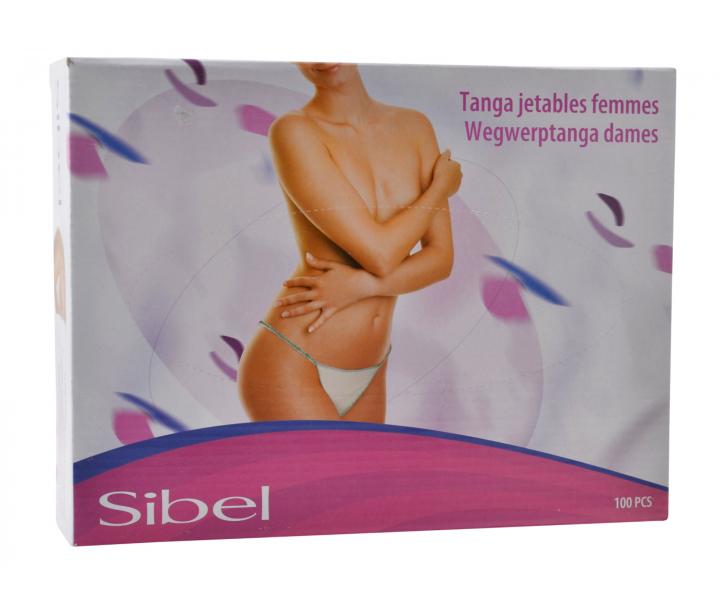 Jednorazowe stringi damskie Sibel G-Strings - 100 szt