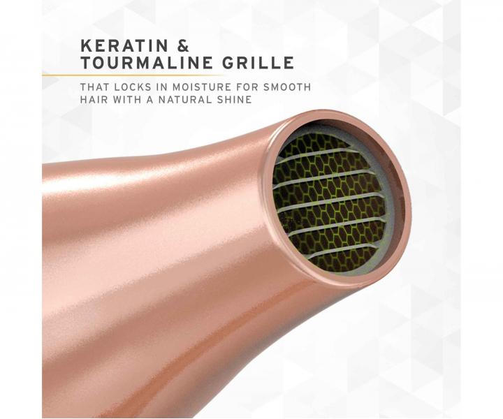 Profesjonalna suszarka do w�os�w Wahl Professional Pro Keratin Hair Dryer 4341-0470 - 2200 W - r�owo-z�ota