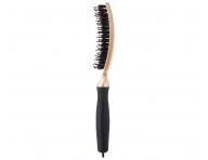 Szczotka Olivia Garden Fingerbrush Combo Medium Trinity Edition - z�ota