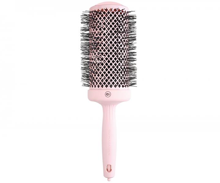 Okrga szczotka do modelowania wosw Olivia Garden Expert Blowout Speed XL Pastel Pink - 65 mm