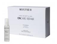 Intensywna kuracja olejowa do wosw zniszczonych i amliwych Selective Professional OnCare Repair Oil - 12 x 13 ml