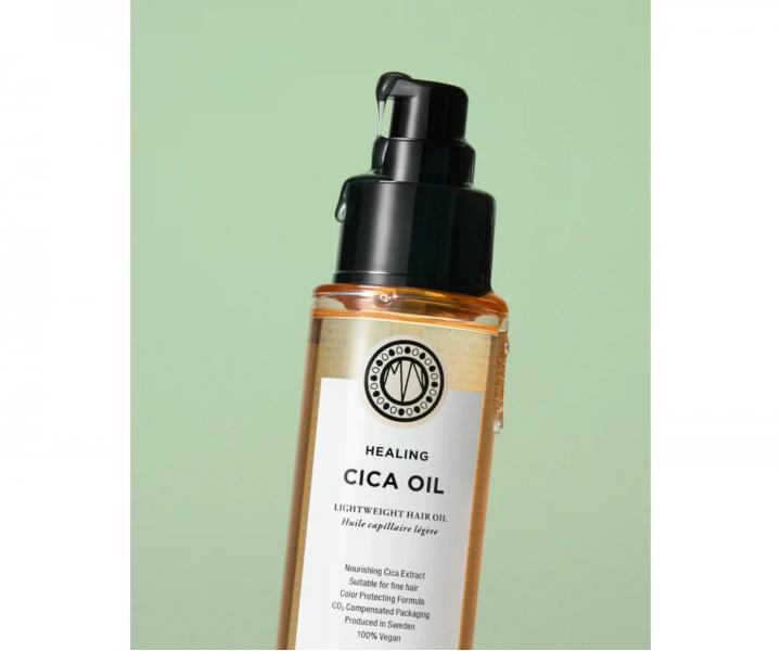Lekki olejek wzmacniaj�cy i nadaj�cy po�ysk do w�os�w cienkich Maria Nila Healing Cica Oil - 100 ml