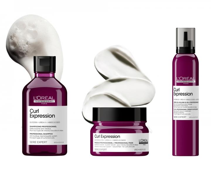 Kremowa pianka do wosw falowanych i krconych 10 w 1 Loral Professionnel Curl Expression - 250 ml