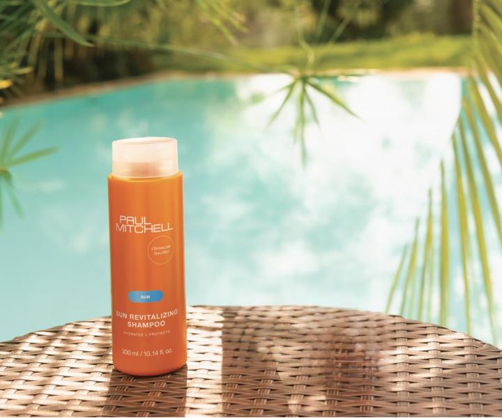 Zestaw do w�os�w nara�onych na dzia�anie s�o�ca Paul Mitchell Sun Trio + �ci�gany woreczek Paul Mitchell gratis