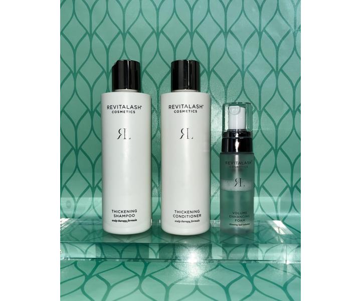 Szampon regenerujcy do wosw zniszczonych, amliwych i osabionych bez objtoci RevitaLash Thickening Shampoo - 250 ml