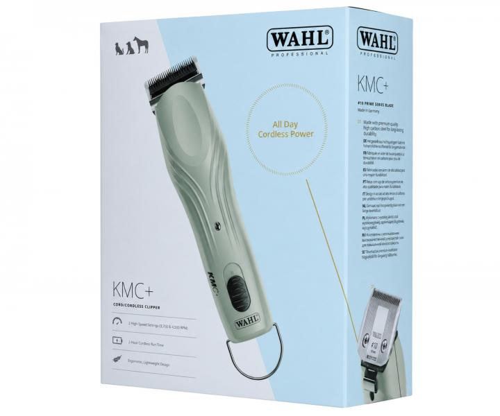 Profesjonalna maszynka do sier�ci zwierz�t Wahl Professional KMC+ Cord/Cordless Clipper - mi�towo-zielona