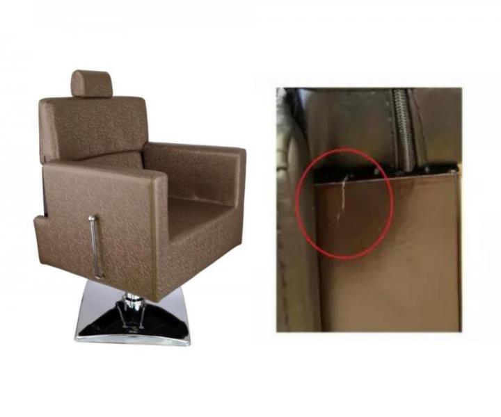 Fotel fryzjerski barber Detail Larry - z�oto-br�zowy (75)