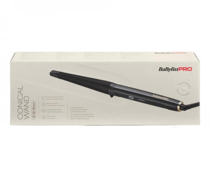 Profesjonalna lok�wka sto�kowa do w�os�w BaByliss Pro Conical Wand BAB2481E - 32-19 mm