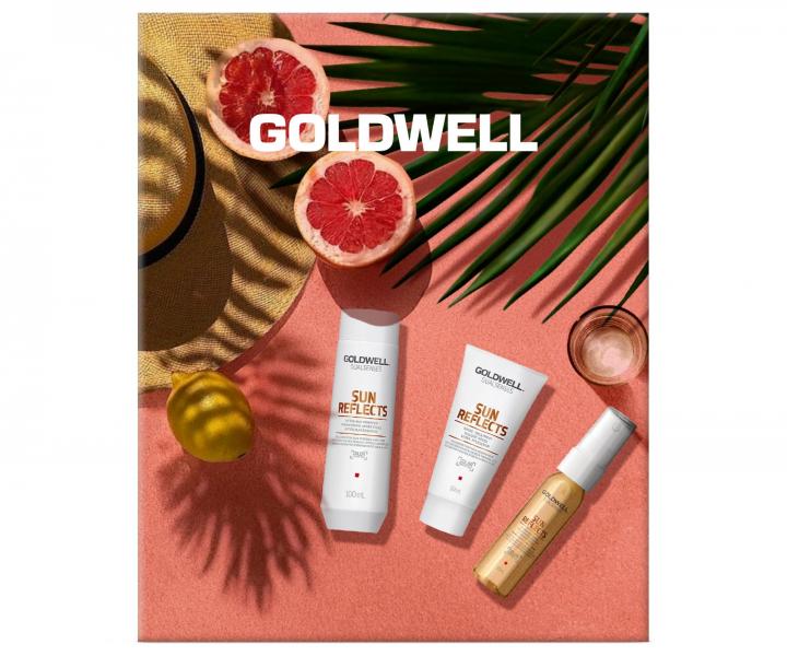 Zestaw upominkowy do w�os�w nara�onych na dzia�anie s�o�ca Goldwell Dualsenses Sun Reflects Travel Set