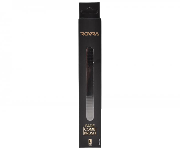 Fade szczotka do w�os�w i brody z grzebieniem Rovra Fade Comb Brush L - czarna