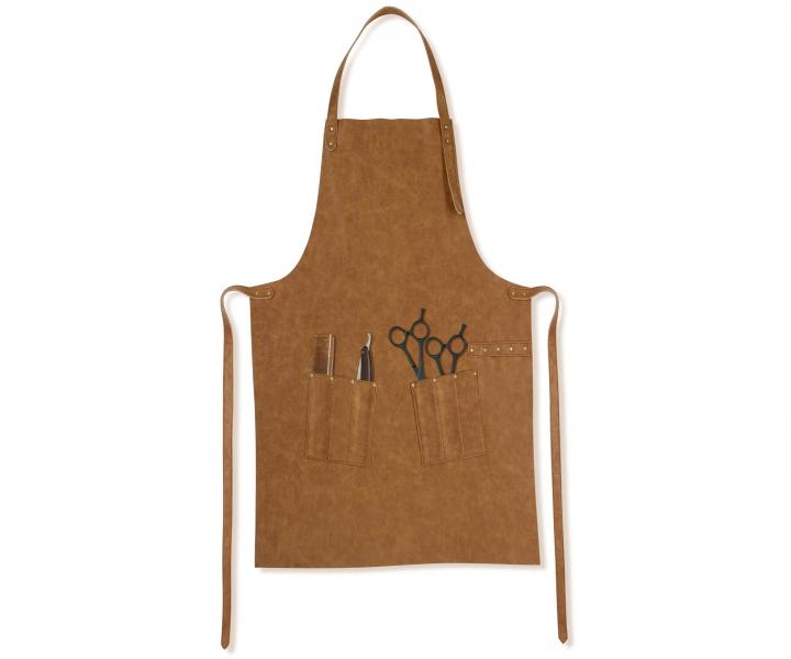 Fartuch barber Sibel Barburys Mascul - brzowy