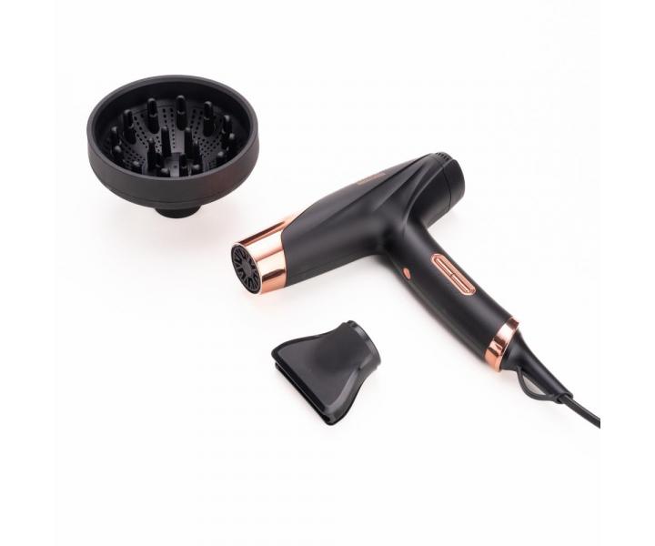 Ultralekka suszarka do w�os�w Kiepe Professional Home Precision Hair Dryer 8320 - 1800 W - czarna
