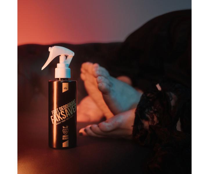 Dezodorant do st�p dla m�czyzn Angry Beards Faksaver Foot Deodorant - 200 ml