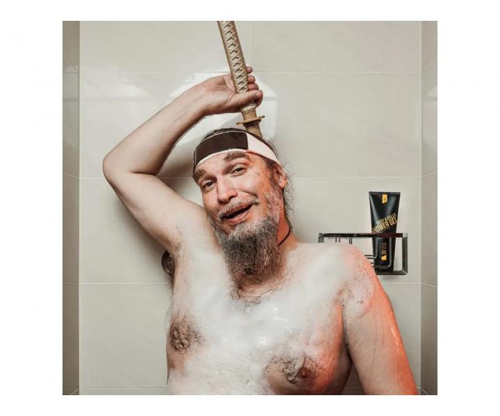 el pod prysznic dla mczyzn Angry Beards Body & Balls Shower Gel Sick Sensei - 230 ml