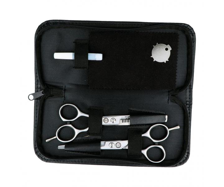 Zestaw noyczek fryzjerskich 6" i degawek 6" Eurostil Professional