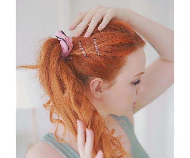 Ozdobna gumka do wosw spiralka Invisibobble Sprunchie