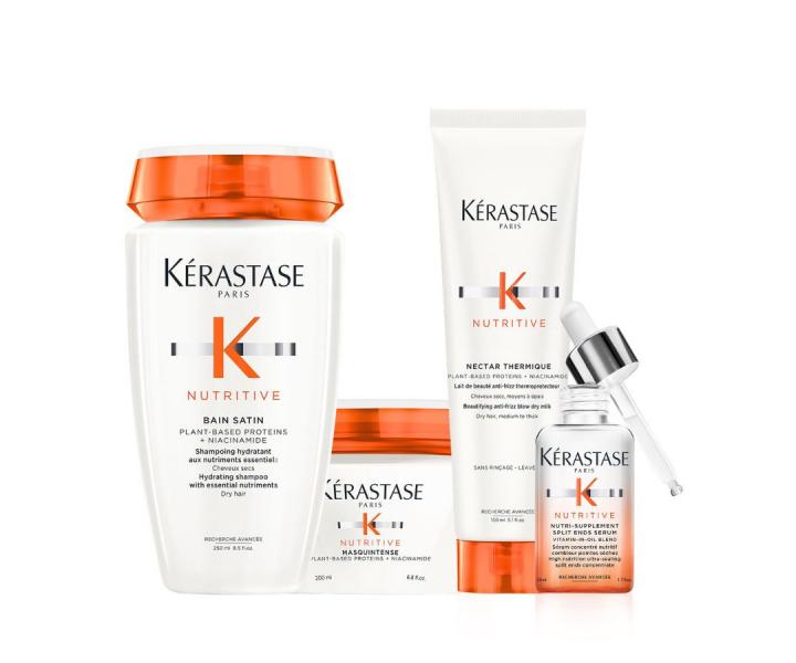 Zestaw nawilajcy do wosw suchych Krastase Nutritive + odywka 75 ml gratis