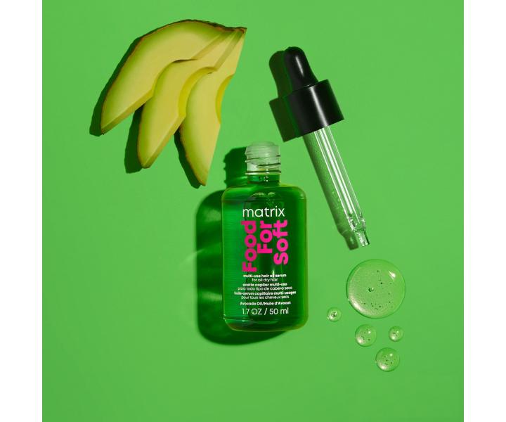 Intensywnie nawilajcy olejek - serum do wosw Matrix Food For Soft Multi-Use Hair Oil Serum - 50 ml