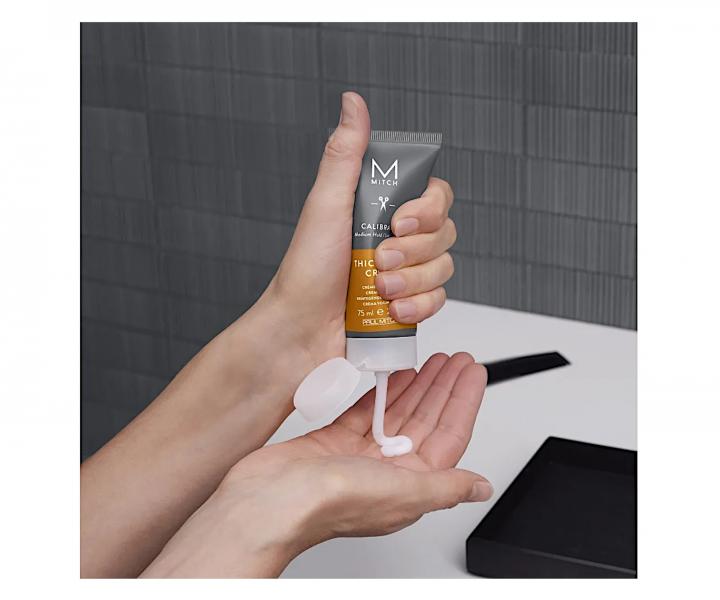 Krem do stylizacji nadajcy wosom gsto i objto Paul Mitchell Mitch Calibrate Thickening Cream - 75 ml