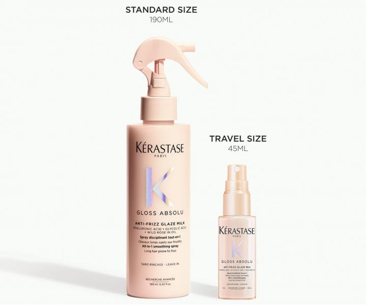 Spray wyg�adzaj�cy termoochronny do w�os�w pusz�cych si� K�rastase Gloss Absolu Anti-Frizz Glaze Milk - 45 ml