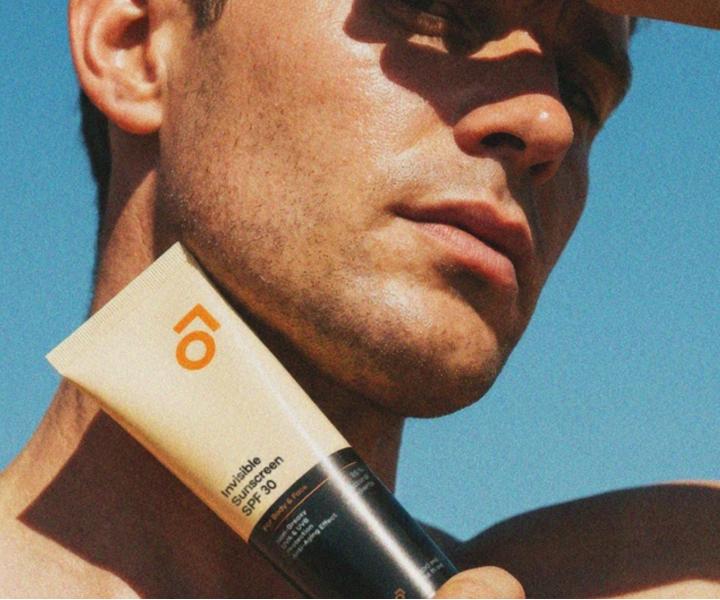 Krem przeciws�oneczny do cia�a i twarzy dla m�czyzn Beviro Invisible Sunscreen SPF 30 - 100 ml