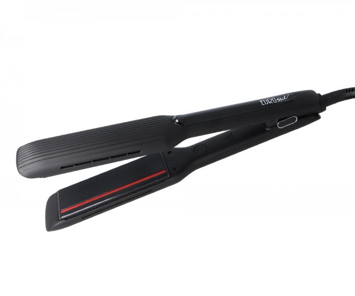 Profesjonalna prostownica do w�os�w Eurostil Professional Red Glow - czarna