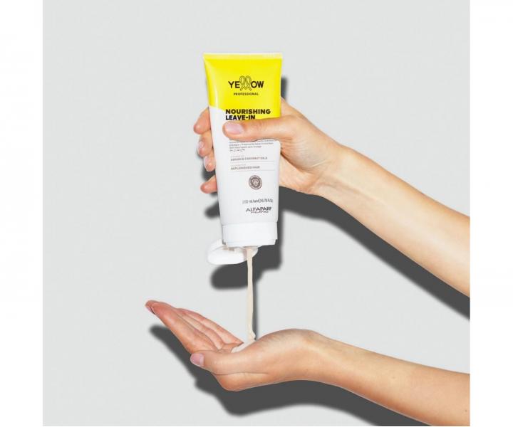 Kuracja bez sp�ukiwania do w�os�w suchych i �amliwych Yellow Professional Nutritive Nourishing Leave-in Treatment - 200 ml
