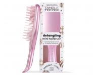 Szczotka podr�na do rozczesywania Tangle Teezer Ultimate Detangler Mini Chrome Pink Satin - jasnor�owa metaliczna