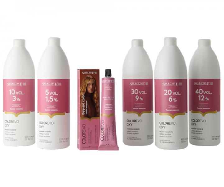 Perfumowana emulsja oksydacyjna Selective Professional ColorEvo Oxy Emulsion Oxydante 40 Vol. 12% - 1000 ml