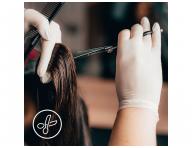 Rkawiczki lateksowe pudrowane Espeon Latex Fit - 100 szt. - biae - XL