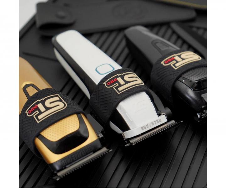 Antypo�lizgowe nak�adki na maszynki do strzy�enia Supreme Trimmer Pro Clipper Grip - czarne - 5 szt.