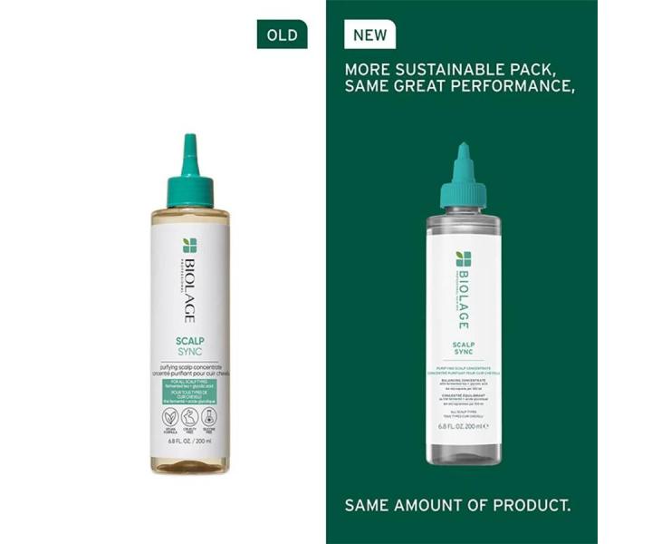 Przygotowuj�ca piel�gnacja oczyszczaj�ca do wszystkich rodzaj�w sk�ry g�owy Biolage Scalp Sync Purifying Scalp Concentrate - 200