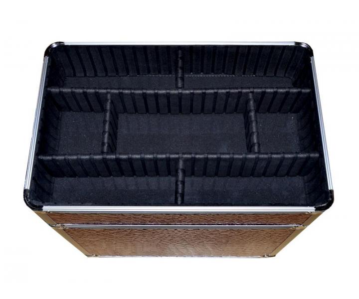 Kufer 3-czciowy na kkach Hairway - czarny