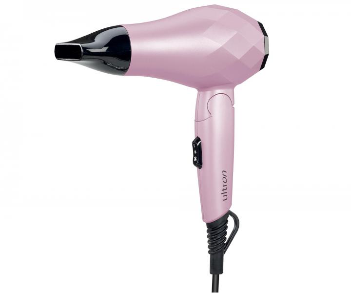 Podr�na suszarka do w�os�w Ultron Mini Facette - r�owa - 1000 W