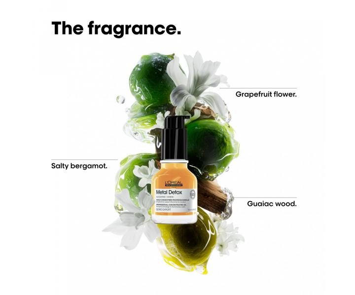 Olejek do wosw farbowanych i zniszczonych Loral Professionnel Serie Expert Metal Detox - 50 ml
