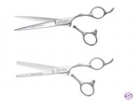 Zestaw noyczek fryzjerskich 6,5" i degawek 6,35" Olivia Garden SilkCut Pro