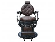 Fotel fryzjerski barberski Sibel Barburys Malone - brzowy