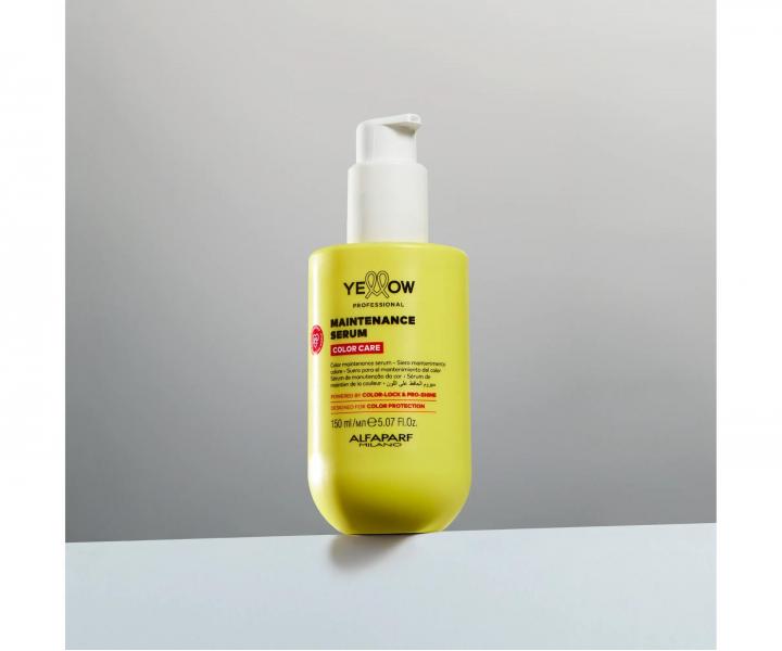 Serum bez sp�ukiwania chroni�ce kolor w�os�w farbowanych Yellow Professional Color Care Maintenance Serum - 150 ml