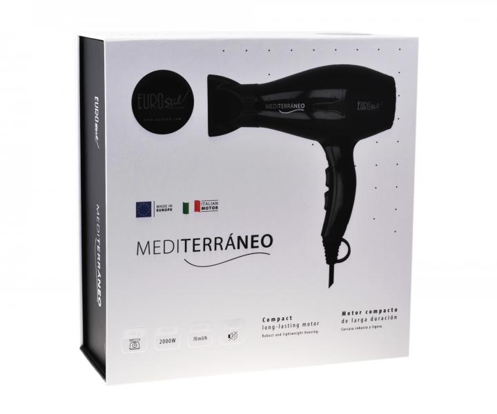 Profesjonalna suszarka do wosw Eurostil Professional Mediterrneo - 2000 W - czarna