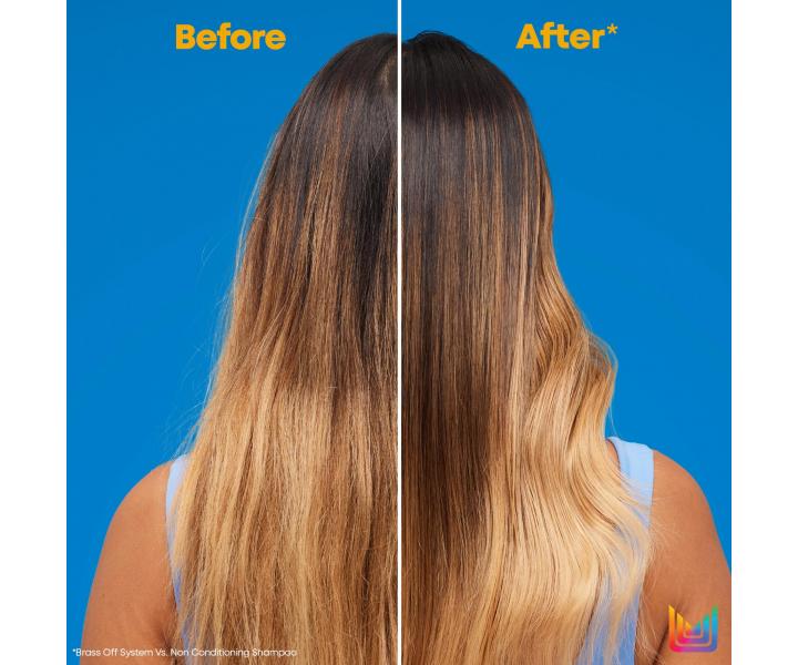 Seria neutralizujca miedziane i pomaraczowe odcienie Matrix Brass Off