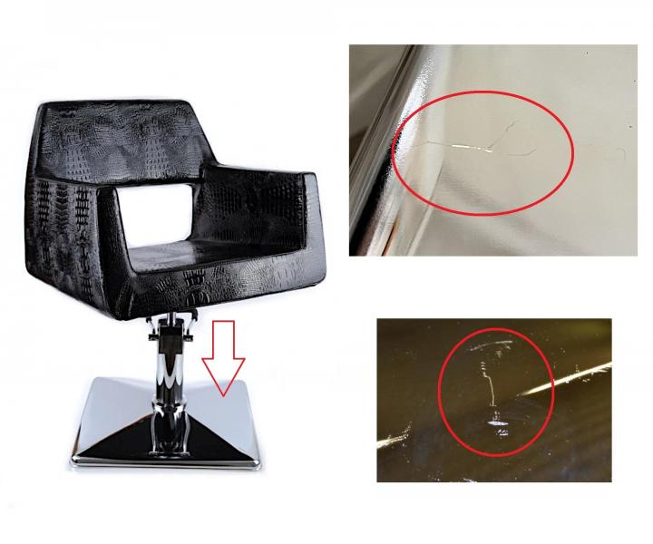 Fotel fryzjerski Detail Luxor - czarny (71)