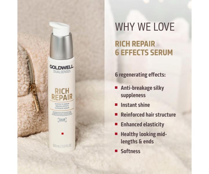 Zestaw upominkowy do wosw suchych Goldwell Dualsenses Rich Repair Set + kosmetyczka gratis